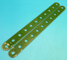 Two meccano perforated for sale  GODALMING