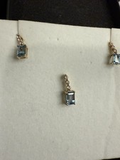 gold blue 10k earrings topaz for sale gold blue 10k earrings topaz for sale Studio City