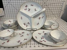 Noritake rose snack for sale  New Bern