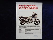Honda 750 prospekt gebraucht kaufen  Vechta