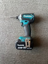 Usado, Driver de impacto e bateria Makita DTD153 18V sem fio comprar usado  Enviando para Brazil
