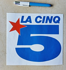 Autocollant publicitaire la5 d'occasion  Francheville