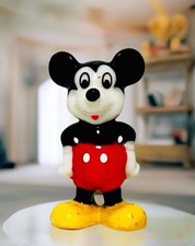 Estatueta de porcelana Mickey Mouse osso porcelana personagem Disney vintage figura 2" comprar usado  Enviando para Brazil