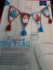 Knitting patterns patriotic for sale  HALIFAX