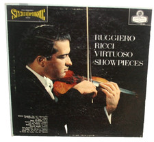 LONDON CS 6039 – RUGGIERO RICCI VIRTUOSO SHOWPIECES FIRST UK STEREO BB 1959 LP, usado comprar usado  Enviando para Brazil