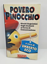 Povero pinocchio comix usato  Italia