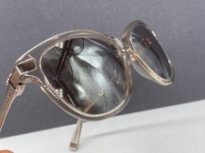 Escada Sonnenbrille Damen Verspiegelt Strass Transparent Grau Oval NP 284€ comprar usado  Enviando para Brazil