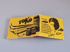 Streichholzheftchen toko skiwa gebraucht kaufen  Halstenbek