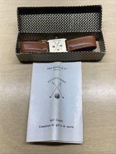 Usado, Relógio Dom de balcão de golfe Domatic Score & Cie padrão tom dourado Suíça comprar usado  Enviando para Brazil