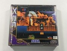 SUPREME WARRIOR SEGA MEGA-CD 32X PAL-EURO (COMPLETE - GOOD CONDITION) comprar usado SUPREME WARRIOR SEGA MEGA-CD 32X PAL-EURO (COMPLETE - GOOD CONDITION) comprar usado  Enviando para Brazil