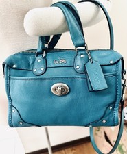Coach rhyder teal for sale  Mount Prospect