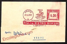 Ah9093 storia postale usato  Milano
