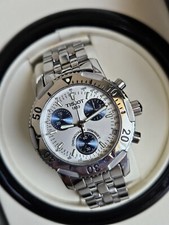 Relógio suíço masculino Tissot PRS 200 dois tons mostrador azul panda, seminovo comprar usado  Enviando para Brazil