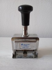 Timbro numeratore acciaio usato  Italia