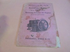 Vintage 1915 fairbanks for sale  Farwell