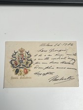 Cartolina savoia cavalleria usato  Venaria Reale
