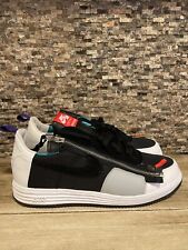 NIKE LUNAR FORCE 1 SP ACRÔNIMO PRETO BRANCO-GRN-PRPL 698699 002 EUA MASCULINO TAMANHO 14, usado comprar usado  Enviando para Brazil