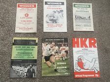 Rugby league programmes for sale  RUNCORN