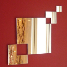 Square chain mirrors for sale  Shipping to Ireland