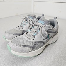 Usado, Tênis de corrida Skechers Go Run consistente feminino tamanho 9 cinza turquesa comprar usado  Enviando para Brazil