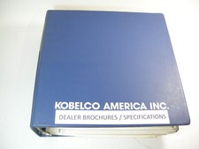 Kobelco excavator specificatio for sale  Clayton