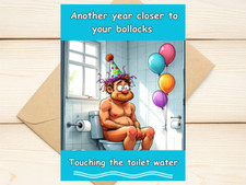 Funny birthday card for sale  BARNSTAPLE