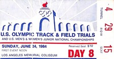 June 1984 olympic for sale  Siloam Springs