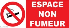 Panneau espace fumeur d'occasion  Marennes