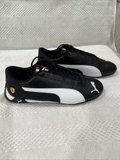 Usado, Tênis Puma Ferrari R-Cat Masculino Preto Branco Preto Tamanho 11 Médio comprar usado  Enviando para Brazil