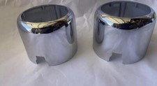 Carcaças de luz de estacionamento redondas Chevrolet 1950 em grade cromada original comprar usado  Enviando para Brazil