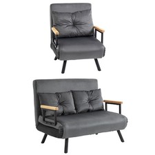 Homcom schlafsofa relaxsessel gebraucht kaufen  Hamburg