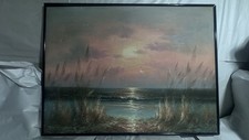 Vintage painting sunset for sale  Tampa