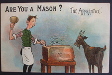 Old freemason comic for sale  HUNTINGDON
