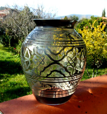 Vase verre argent d'occasion  Céret