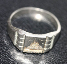 Bague tank chevalière d'occasion  Houilles