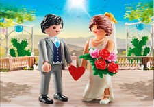 Playmobil DuoPack Casal Casamento Noivo Igreja Nova EMBALAGEM ORIGINAL REF... comprar usado  Enviando para Brazil