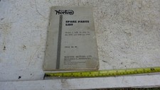Norton illustrated spare for sale  FORDINGBRIDGE