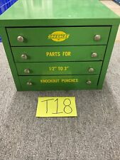 Greenlee drawer cabinet for sale  New Castle