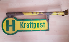 Altes emailleschild halteschil gebraucht kaufen  Gangkofen