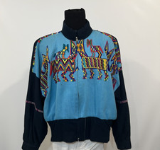 Vtg aztek embroidered d'occasion  Expédié en Belgium