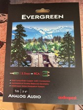 Audioquest evergreen 3.5mm for sale  LEAMINGTON SPA