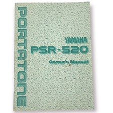 Yamaha Portatone PSR-520 Keyboard Owner’s Manual, usado comprar usado  Enviando para Brazil