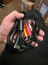 Cabo de áudio/vídeo original Sony OEM RCA AV para PlayStation PS1 PS2 PS3 6Z comprar usado  Enviando para Brazil