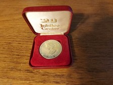 Moeda P&O The Queen's Silver Jubilee Cruise 1977 comprar usado  Enviando para Brazil
