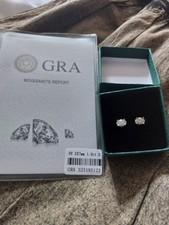 Diamond earrings stunning for sale  CRANBROOK