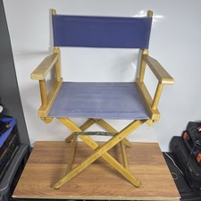 Directors chair blue for sale  SOUTHAMPTON