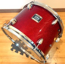 YAMAHA Oak Custom Tom Drum Red Sparkle 13"x9" Fabricado no Japão comprar usado  Enviando para Brazil