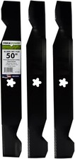Conjunto de lâminas MaxPower 561724B para 50" Cut Craftsman, Husqvarna, Poulan substitui o fabricante de equipamento original comprar usado  Enviando para Brazil