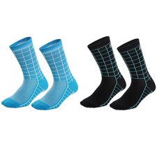 2 pares de meias de ciclismo ciclismo ciclismo bicicleta esportes tornozelo XC MTB azul preto comprar usado  Enviando para Brazil