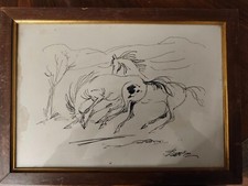Disegno originale franco usato  Roma